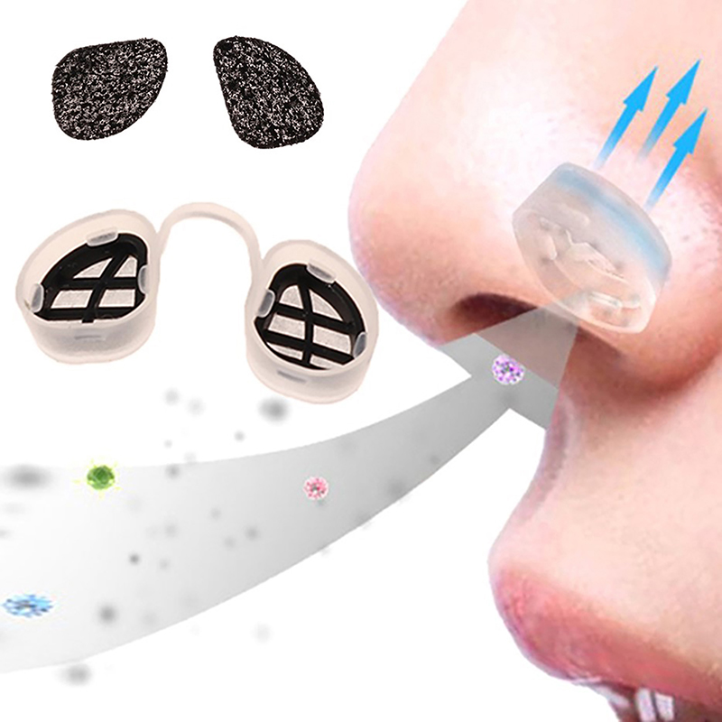 Anti Pollution Mask - Comfortable Nose Invisible Nasal Filters Anti
