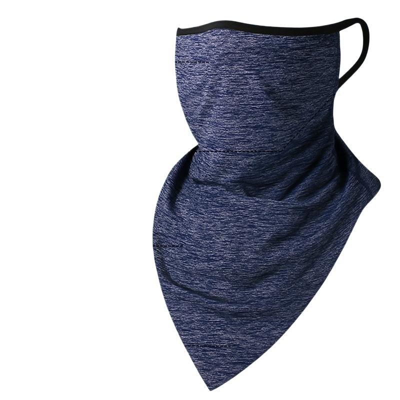 Sports Mask Breathable - Ice Silk Full Face Mask*Men Ear
