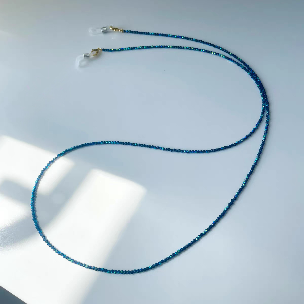Eyeglasses Chain Sparkling Blu - Mask Chain Holder 评论和价格
