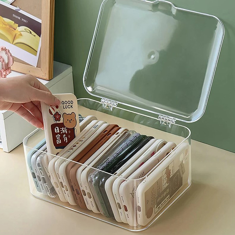 Acrylic Sundries Storage Baske - Face Mask Storage Box 评论和价格