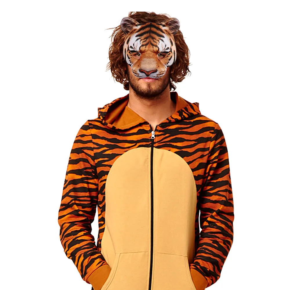 3D Animal Mask Halloween Masqu - Respirator Half Face 评论和价格
