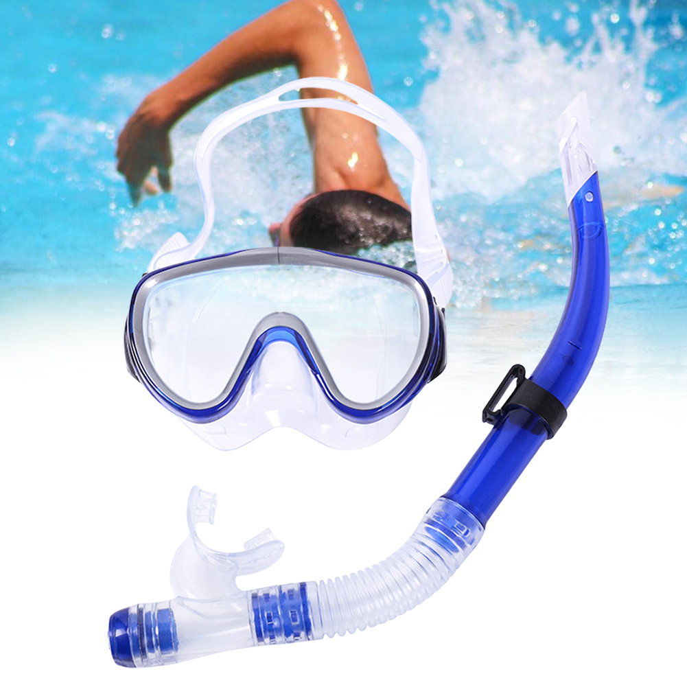Diving Mask & Snorkel Set Adju - Anti Pollution Mask 评论和价格