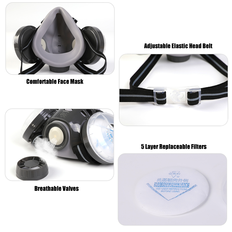 New Anti Dust Mask Full Face R - Anti Pollution Mask 评论和价格