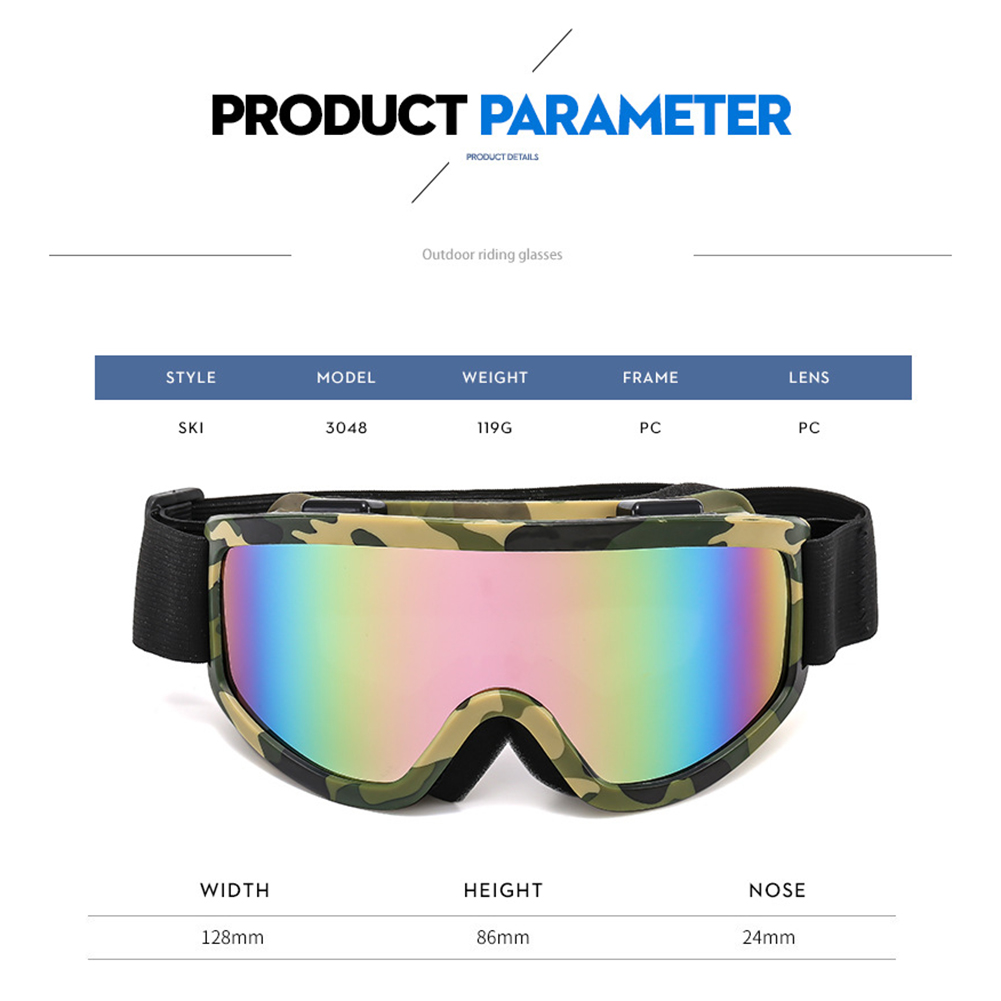 Anti-Fog Ski Goggles Motorcycl - Anti Pollution Mask 评论和价格