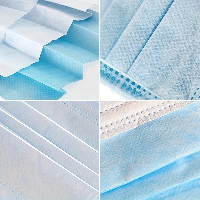 100Pcs Thick Blue Disposable P - Disposable Mask Blue 评论和价格