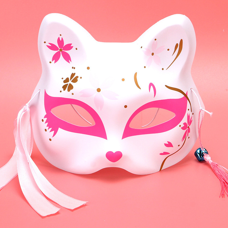 Japanese Fox Mask Half Face Ha - Respirator Half Face 评论和价格