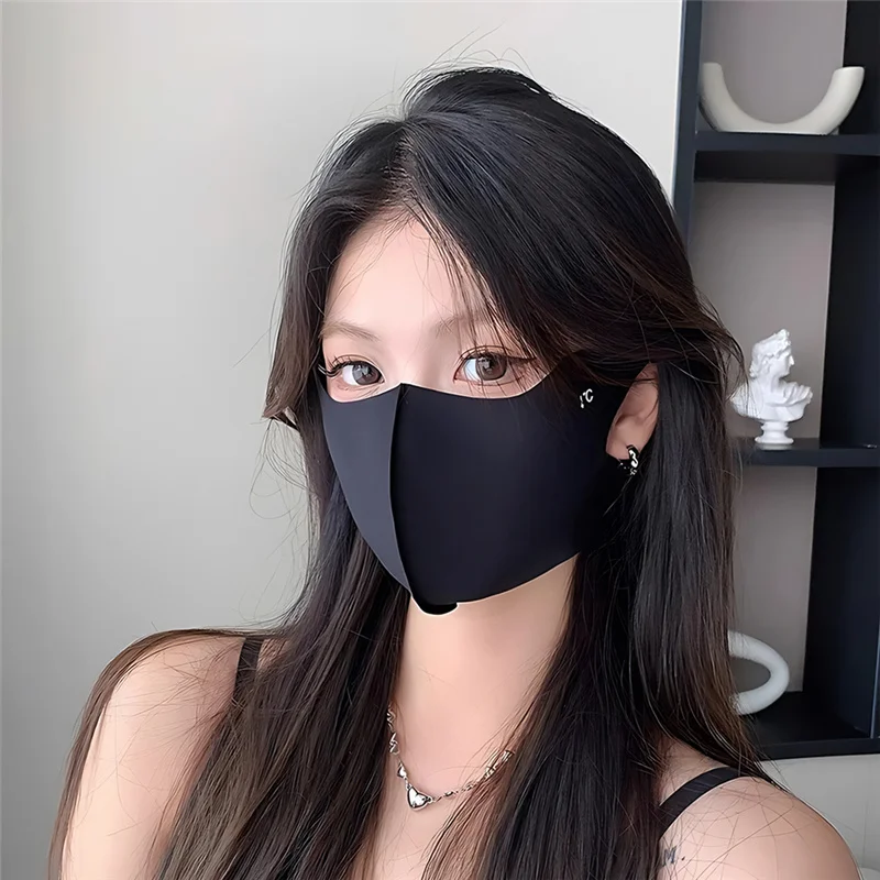 1PC Summer Sunscreen Face Mask - Cloth Face Mask Washable 评论和价格