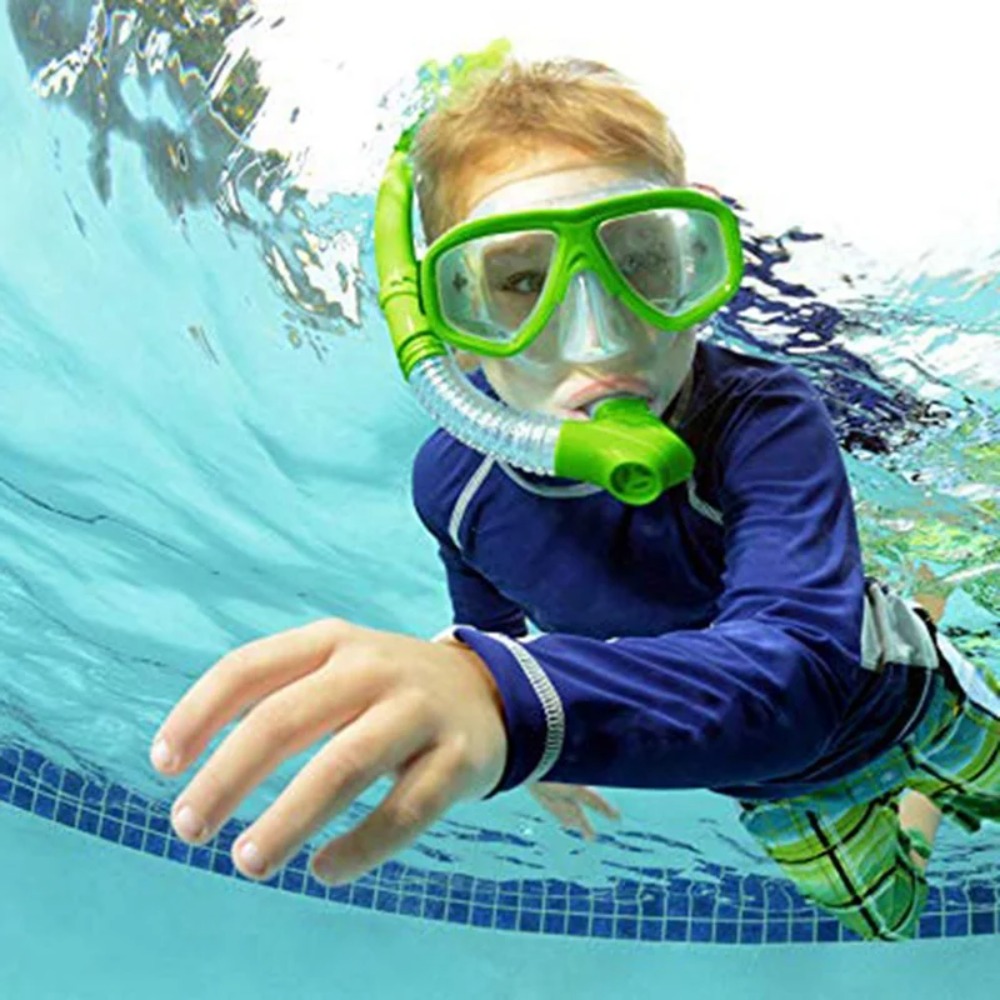Kids Snorkel Set Scuba Snorkel - Anti Pollution Mask 评论和价格
