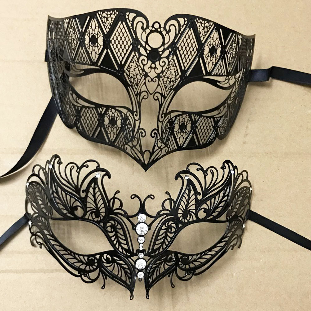 Luxury Silver Men Women Lovers - Black Face Mask Pack 评论和价格