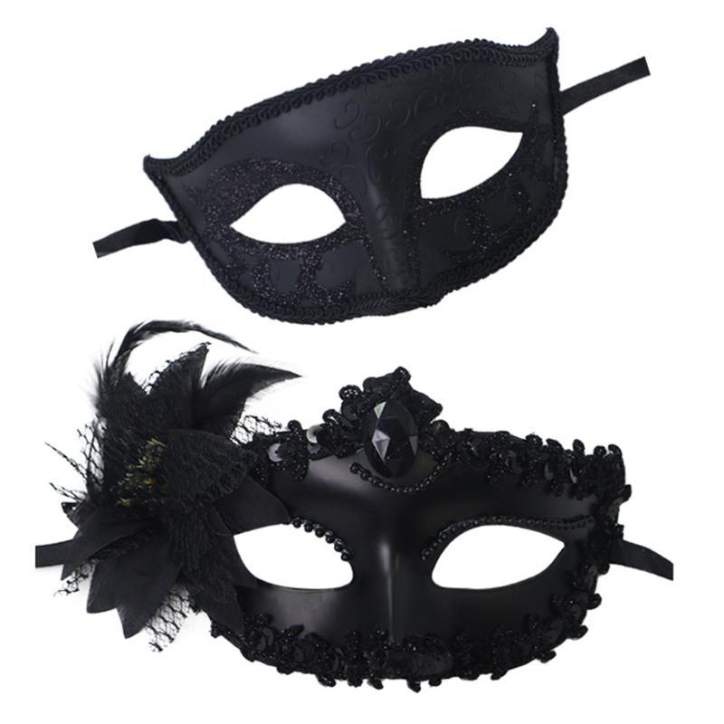 2 Pcs Halloween Party Mask Ven - Respirator Half Face 评论和价格