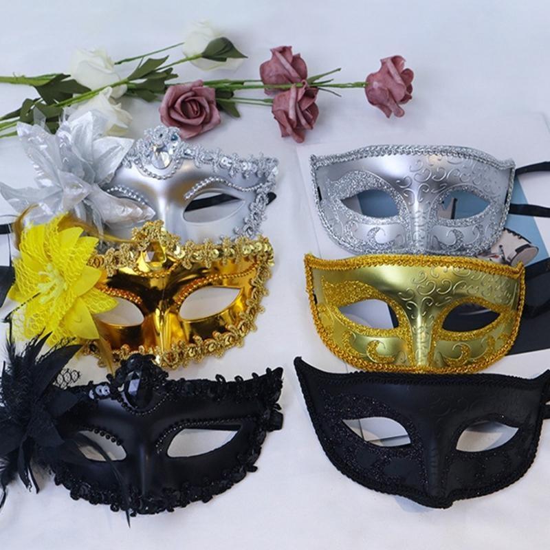 2 Pcs Halloween Party Mask Ven - Respirator Half Face 评论和价格