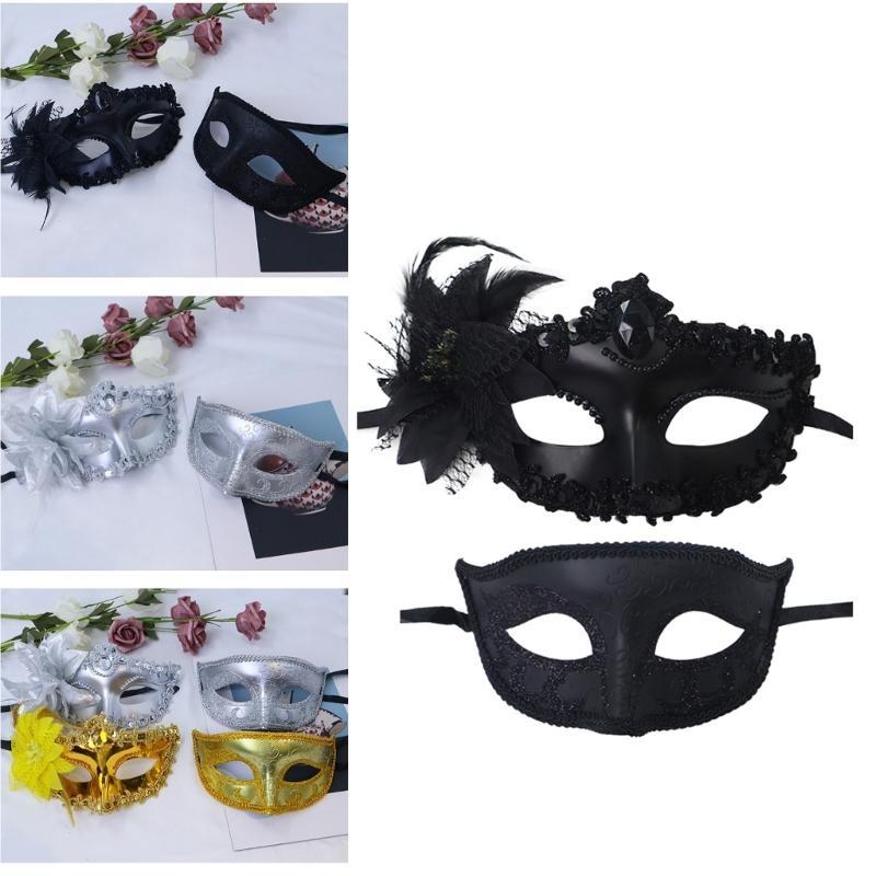 2 Pcs Halloween Party Mask Ven - Respirator Half Face 评论和价格
