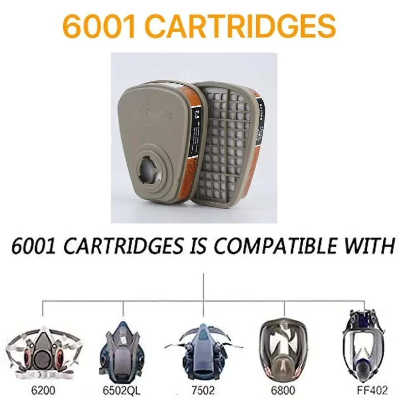 Activated Carbon 6001 Cartridg - Dust Mask Construction 评论和价格