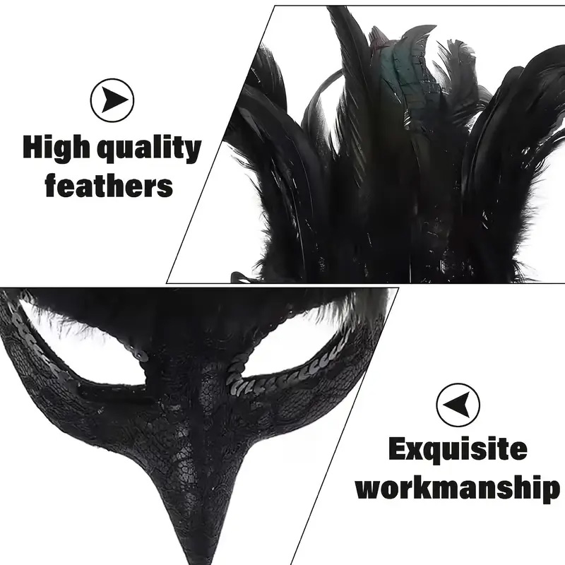 Black Feather Raven Half Face  - Respirator Half Face 评论和价格