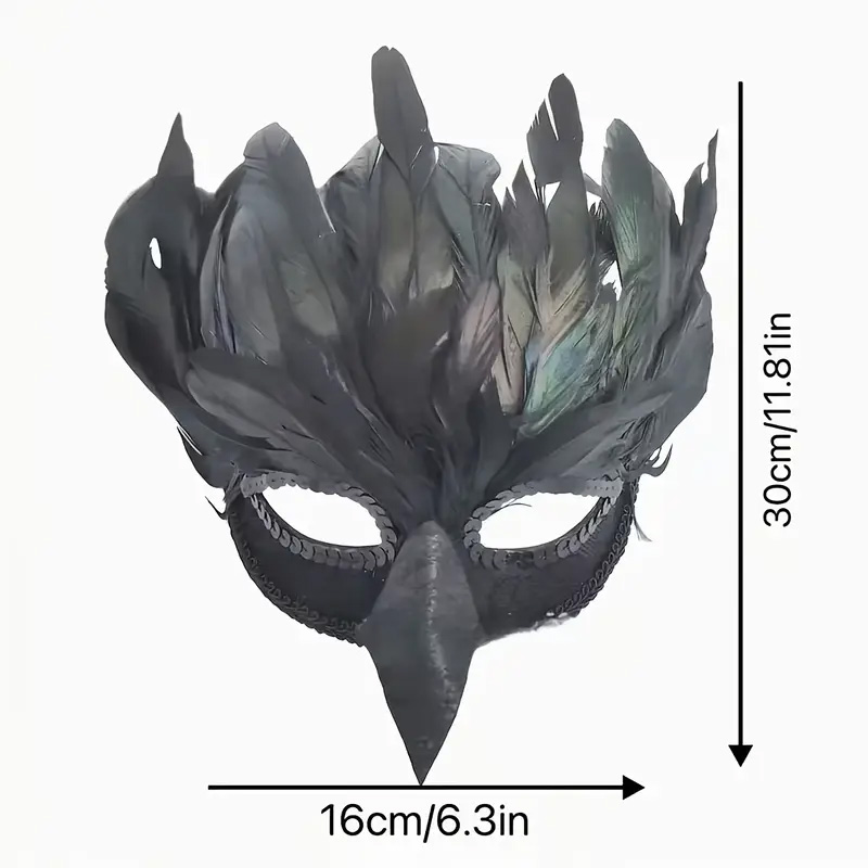Black Feather Raven Half Face  - Respirator Half Face 评论和价格