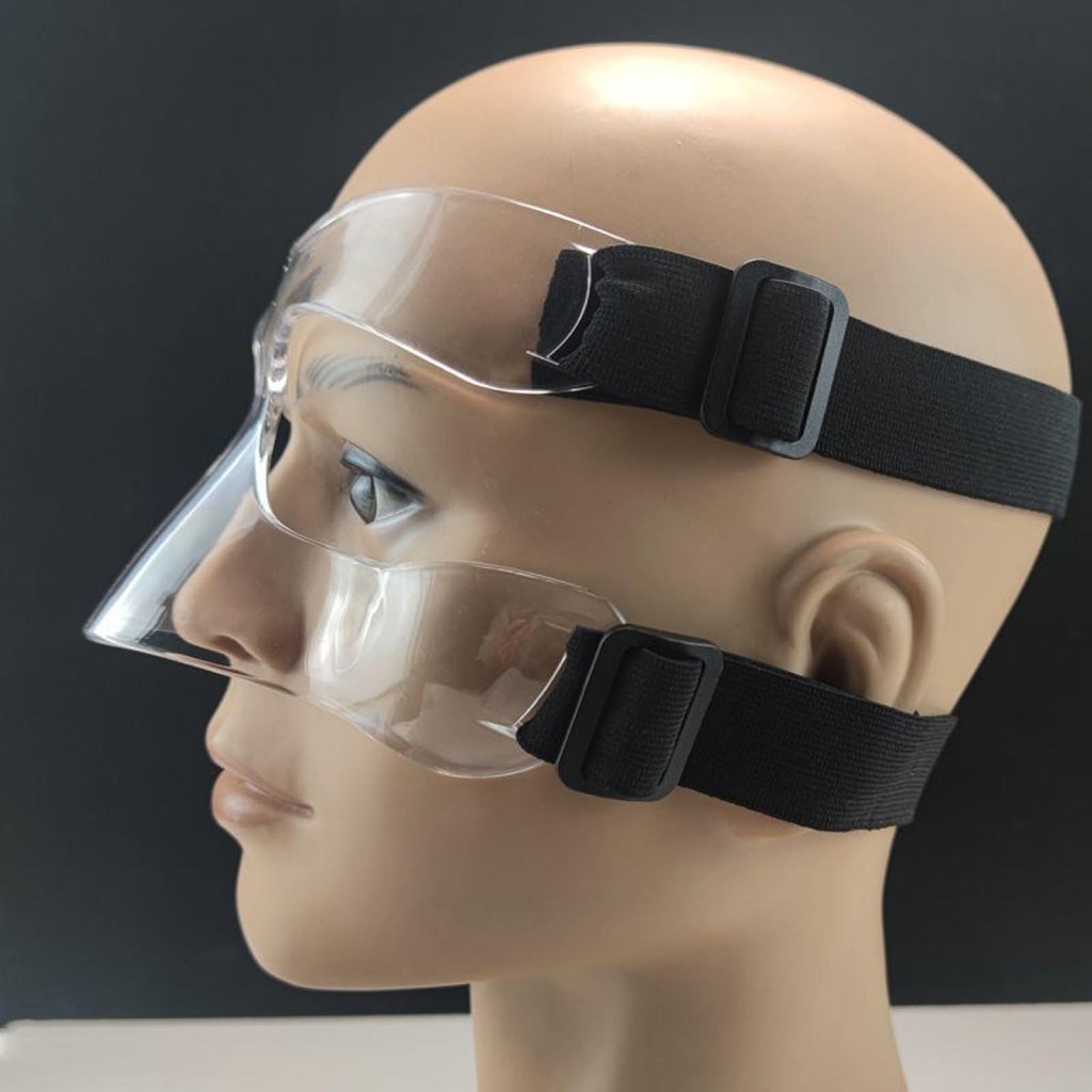 Basketball Mask Adjustable Str - Respirator Half Face 评论和价格
