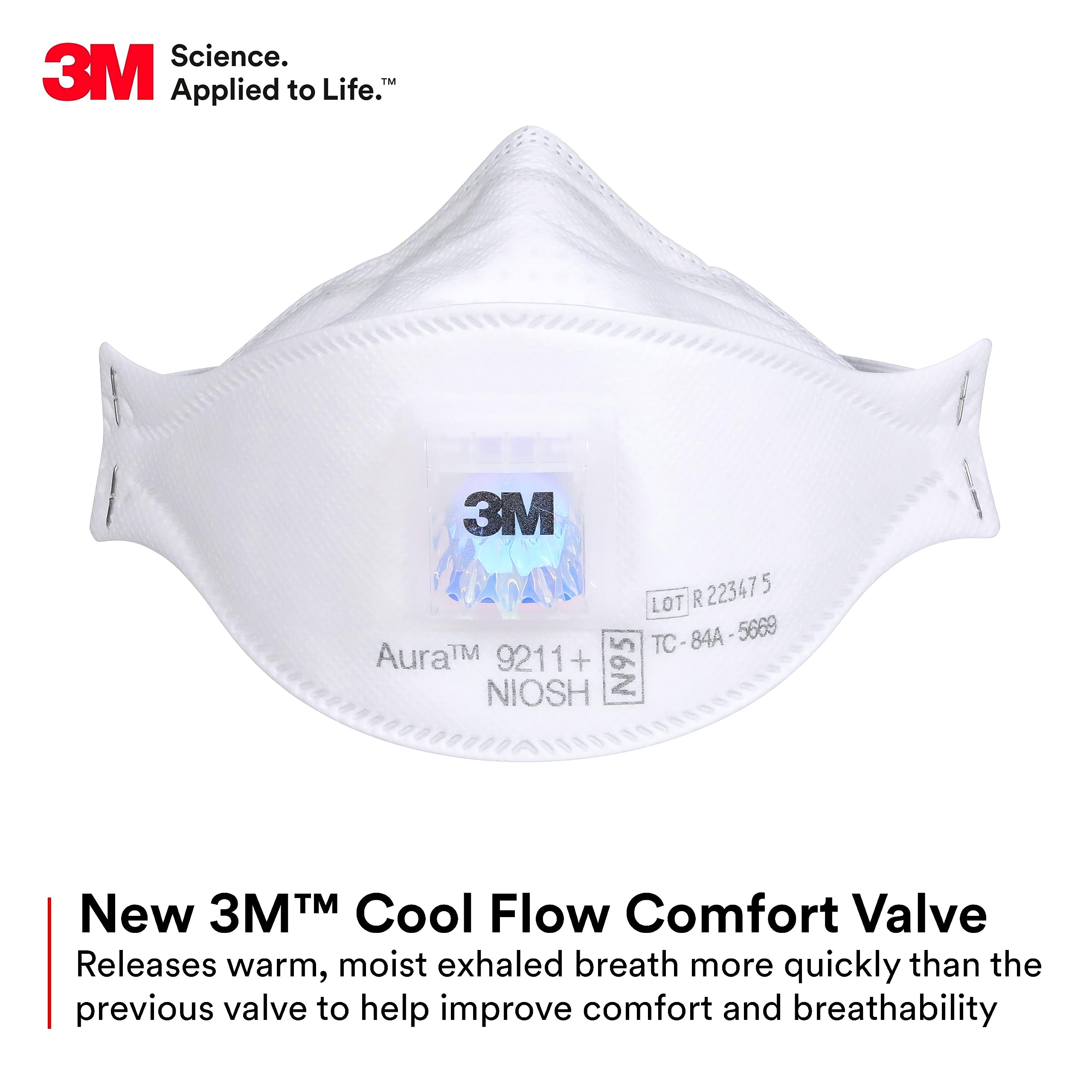 3M Aura 9211+ Particulate Resp - Dust Mask Construction 评论和价格