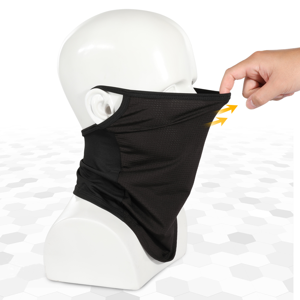 1/2Pcs Ice Silk Face Mask Brea - Sports Mask Breathable 评论和价格