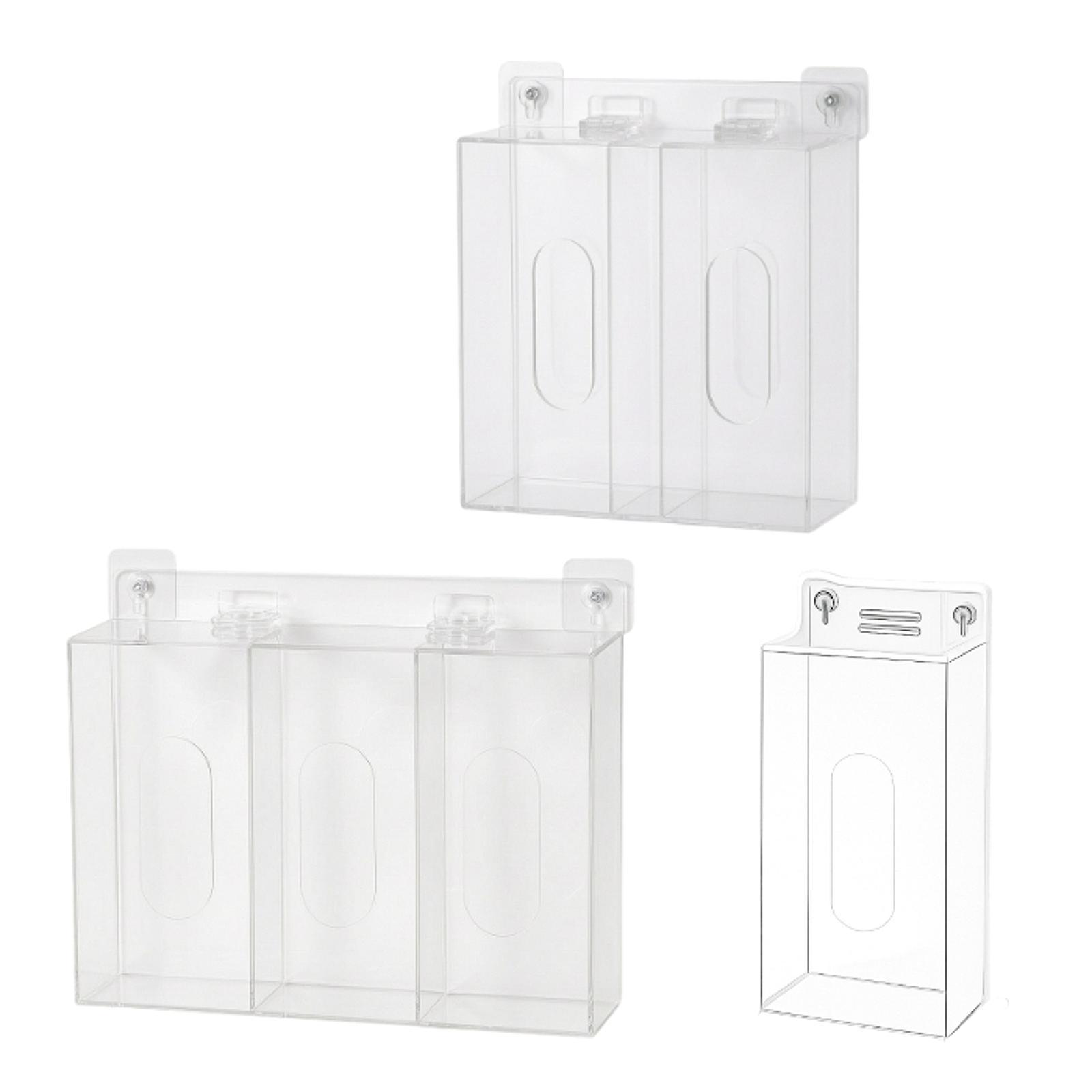 Space Saving Acrylic Glove Box - Face Mask Storage Box 评论和价格