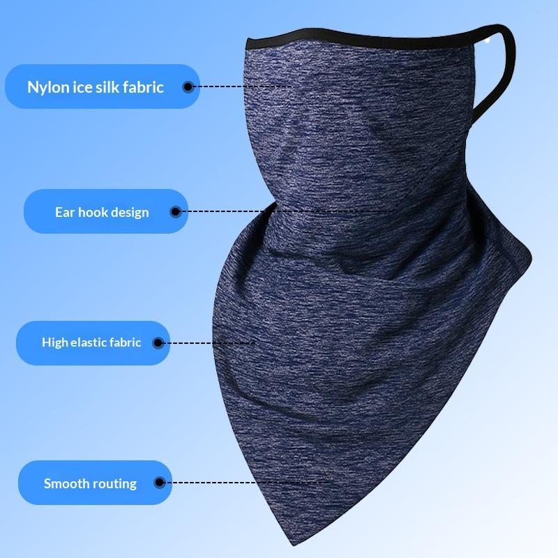 Ice Silk Full Face Mask*Men Ea - Sports Mask Breathable 评论和价格